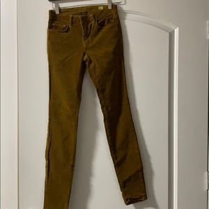 J Brand corduroy skinny pants
